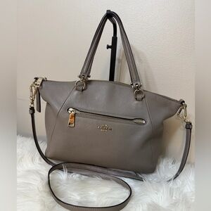 Coach Gray Shoulder Bag